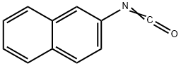 2-萘基异氰酸酯, 2243-54-1, 结构式