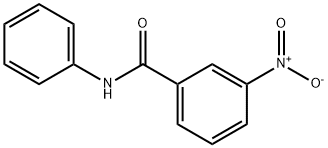 3-硝基-N-苯基苯甲酰胺 结构式