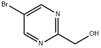 2-Pyrimidinemethanol, 5-bromo- (8CI,9CI) 化学構造式