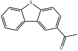 2-アセチルジベンゾチオフェン 化学構造式