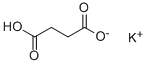 コハク酸のカリウム塩 化学構造式