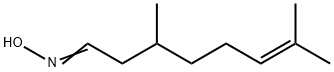 3,7-dimethyloct-6-enal oxime Structure