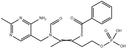 苯磷硫胺 结构式