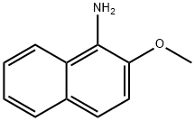 2-methoxynaphthalen-1-amine , 2246-42-6, 结构式
