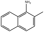 1-氨基-2-甲基萘 结构式