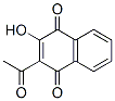 2-Acetyl-3-hydroxy-1,4-naphthalenedione 结构式