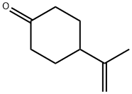 Cyclohexanone, 4-(1-methylethenyl)- 化学構造式