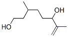 3,7-dimethyloct-7-ene-1,6-diol Struktur