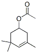 3,5,5-TRIMETHYLCYCLOHEX-3-EN-1-YL ACETATE, 22463-33-8, 结构式