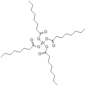 Zirconium 2-ethylhexanoate  Structure