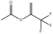 3,3,3-トリフルオロ-1-プロペン-2-オールアセタート 化学構造式