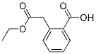 2-(2-乙氧基-2-氧乙基)苯甲酸, 22479-46-5, 结构式