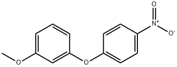1-METHOXY-3-(4-NITROPHENOXY) BENZENE Structure