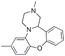 1,3,4,14B-TETRAHYDRO-2,7-DIMETHYL-2H-DIBENZO[B,F]PYRAZINO[1,2-D][1,4]OXAZEPINE 结构式