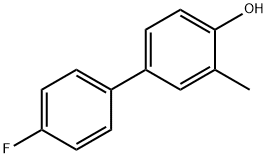 4'-Fluoro-3-Methyl-[1,1'-biphenyl]-4-ol 结构式