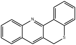 6H-[1]Benzothiopyrano[4,3-b]quinoline Structure