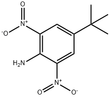 4-(1,1-Dimethylethyl)-2,6-dinitrobenzenamine,22503-16-8,结构式