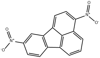 3,9-ジニトロフルオランテン 化学構造式