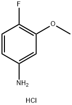 4-氟-3-甲氧基苯胺盐酸盐,22510-10-7,结构式