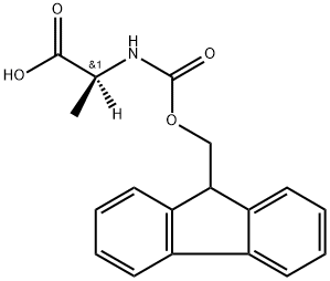 FMOC-L-丙氨酸-D1氘代 结构式