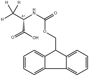 N-(9-FLUORENYLMETHOXYCARBONYL)-L-ALANIN& Structure