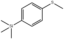 三甲基(4-(甲硫基)苯基)硅烷, 22515-25-9, 结构式