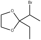 2-(1-Bromoethyl)-2-ethyl-1,3-dioxolane Structure