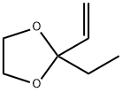 2-乙基-2-乙烯基-1,3-二恶戊烷,22515-82-8,结构式