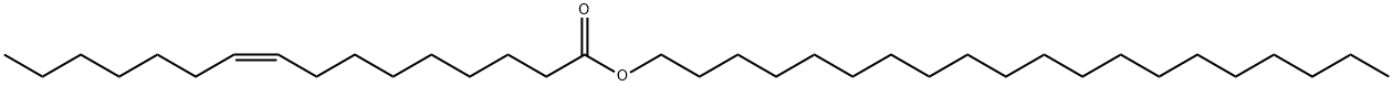 (Z)-9-ヘキサデセン酸イコシル 化学構造式