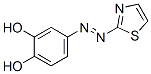 4-(2-Thiazolylazo)catechol 结构式
