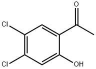 4'',5''-DICHLORO-2''-HYDROXYACETOPHENONE 化学構造式