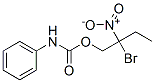 2-bromo-2-nitrobutyl phenylcarbamate Structure
