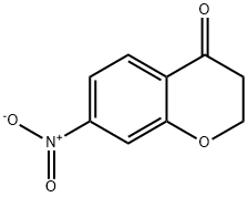 7-Nitro-4-chromanone Struktur