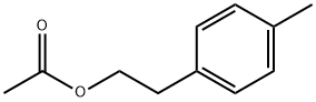 p-methylphenethyl acetate Struktur