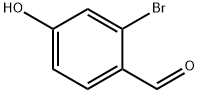 Benzaldehyde, 2-broMo-4-hydroxy Structure