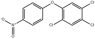 p-ニトロフェニル(2,4,5-トリクロロフェニル)エーテル 化学構造式