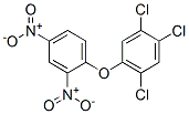 1,2,4-trichloro-5-(2,4-dinitrophenoxy)benzene Struktur