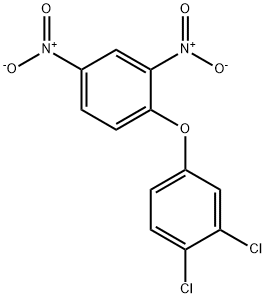 Benzene, 1,2-dichloro-4-(2,4-dinitrophenoxy)- Structure