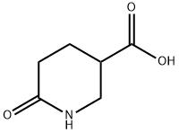 6-オキソピペリジン-3-カルボン酸 化学構造式