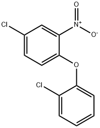 4-Chloro-1-(2-chlorophenoxy)-2-nitrobenzene Struktur