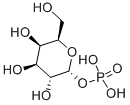 α-D-ガラクトピラノース1-りん酸 化学構造式