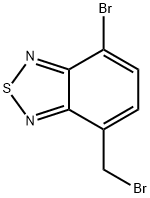 4-BROMO-7-BROMOMETHYL-BENZO[1,2,5]THIADIAZOLE Struktur