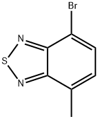 4-BROMO-7-METHYL-BENZO[1,2,5]THIADIAZOLE Struktur