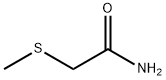 2-(メチルチオ)アセトアミド 化学構造式
