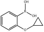 Boronic acid, [2-(cyclopropyloxy)phenyl]- Structure