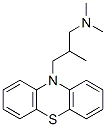 (-)-Trimeprazine 结构式