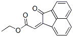[(Z)-2-Oxoacenaphthylen-1(2H)-ylidene]acetic acid ethyl ester,22561-90-6,结构式