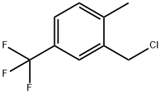 2-甲基-5-(三氟甲基)氯苄, 225656-63-3, 结构式