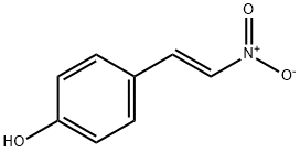 反-4-羟基-Β-硝基苯乙烯,22568-49-6,结构式