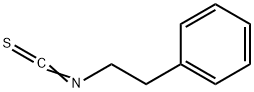 イソチオシアン酸2-フェニルエチル 化学構造式